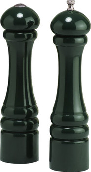 Chef Specialties 10800 Forest Green Pepper Mill & Salt Shaker - 10" Chef Specialties 10800 Forest Green Pepper Mill & Salt Shaker - 10"