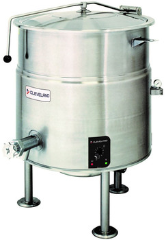 Cleveland KEL80 80 Gal. Stationary Steam Kettle - 2/3 Steam Jacket Cleveland KEL80 80 Gal. Stationary Steam Kettle - 2/3 Steam Jacket