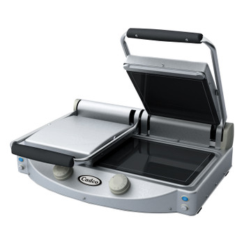 Cadco CPG-20F Double Glass-Ceramic Panini Grill - Smooth Top Cadco CPG-20F Double Glass-Ceramic Panini Grill - Smooth Top