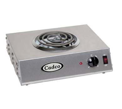 Cadco CSR-1T Single Burner Light Duty Buffet Range Cadco CSR-1T Single Burner Light Duty Buffet Range