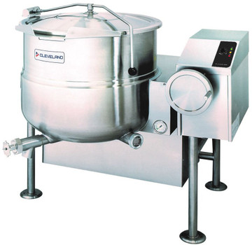 Cleveland KGL40T 40 Gal. Steam Jacketed Gas Kettle - Tilting Cleveland KGL40T 40 Gal. Steam Jacketed Gas Kettle - Tilting