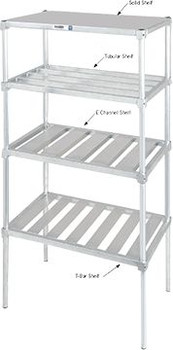 Channel SA2048 20" x 48" Solid Shelving - Single Shelf Channel SA2048 20" x 48" Solid Shelving - Single Shelf