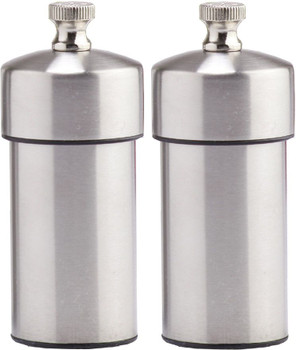 Chef Specialties 29910 Futura Pepper Mill & Salt Mill Set - 4" Chef Specialties 29910 Futura Pepper Mill & Salt Mill Set - 4"