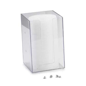 Cal-Mil 298-12 Lid Holder - 4" Square - Clear Cal-Mil 298-12 Lid Holder - 4" Square - Clear