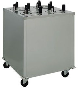 Delfield CAB4-913QT Heated (4) Tube Plate Dispenser - 9.12" Max Delfield CAB4-913QT Heated (4) Tube Plate Dispenser - 9.12" Max