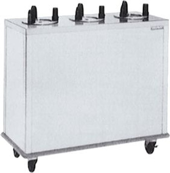 Delfield CAB3-913ET Heated (3) Tube Plate Dispenser - 9.12" Max Delfield CAB3-913ET Heated (3) Tube Plate Dispenser - 9.12" Max