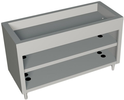 Duke 314-25SS 60" Ice Cooled Cold Food Pan Unit in Stainless Duke 314-25SS 60" Ice Cooled Cold Food Pan Unit in Stainless
