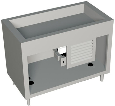 Duke 315-25SS 46" Ice Assisted Cold Food Pan Unit in Stainless Duke 315-25SS 46" Ice Assisted Cold Food Pan Unit in Stainless