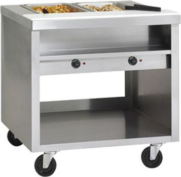 Delfield EHEI48C 48" Electric  3 Well Steam Table Casters Delfield EHEI48C 48" Electric  3 Well Steam Table Casters