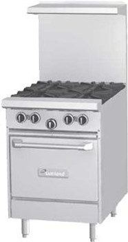 Garland US Range G24-4T 24" Starfire Range - 4 Burners, Modular Garland US Range G24-4T 24" Starfire Range - 4 Burners, Modular