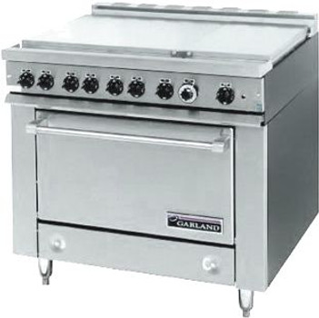 Garland US Range 36ER39 36" Range - Boil Plate Top & Oven Garland US Range 36ER39 36" Range - Boil Plate Top & Oven