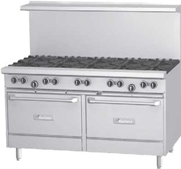 Garland US Range G60-6G24RS 60" Range, 6-Burner, Griddle, Oven, Storage Garland US Range G60-6G24RS 60" Range, 6-Burner, Griddle, Oven, Storage