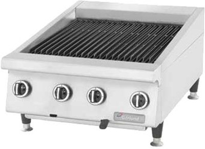 Garland US Range GTBG60-AB60 60" Charbroiler - Briquettes, Reversible Grates Garland US Range GTBG60-AB60 60" Charbroiler - Briquettes, Reversible Grates