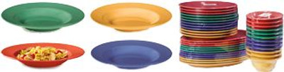 GET B-1611-MIX Mardi Gras 11" Pasta or Salad Bowl - 16 oz. GET B-1611-MIX Mardi Gras 11" Pasta or Salad Bowl - 16 oz.
