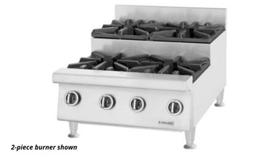 Garland US Range GTOG48-SU8 8 Burner Step Up Hotplate - Gas Garland US Range GTOG48-SU8 8 Burner Step Up Hotplate - Gas