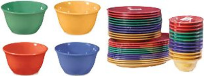 GET BC-70-MIX Mardi Gras Bouillon Cup - 7 oz.