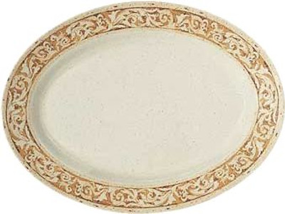 GET OP-618-OL Olympic Oval Platter - 18" GET OP-618-OL Olympic Oval Platter - 18"