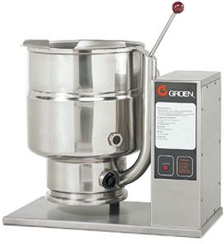 Groen TDB-20C 20 Quart Electric Countertop Steam Jacketed Kettle Groen TDB-20C 20 Quart Electric Countertop Steam Jacketed Kettle