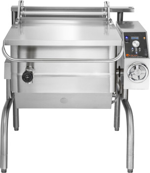Groen BPM-30EC 30 Gallon Braising Pan with Manual Tilt - Electric Groen BPM-30EC 30 Gallon Braising Pan with Manual Tilt - Electric