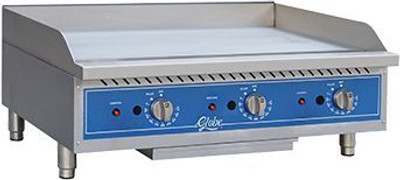 Globe GG36TG 36" Thermostatic Control Countertop Griddle Globe GG36TG 36" Thermostatic Control Countertop Griddle