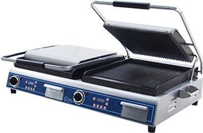Globe GPGDUE14D Deluxe Double Sandwich Grill Globe GPGDUE14D Deluxe Double Sandwich Grill