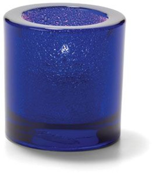 Hollowick 5140CBLJ Tealight Lamp - Cobalt Blue Glass