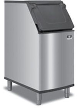 Scotsman BH1600SS-A 1755 lb Upright Ice Storage Bin - Stainless Steel  Exterior - Globe Equipment Company