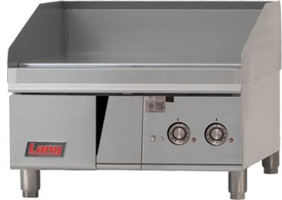 Lang 224T 24" Gas Countertop Griddle with Snap Action Thermostat Lang 224T 24" Gas Countertop Griddle with Snap Action Thermostat