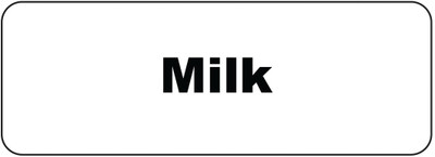 Service Ideas MT1MI Magnetag "Milk" Service Ideas MT1MI Magnetag "Milk"