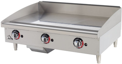 Star 636TSPF 36" Star-Max Griddle with Thermostat & Safety Pilot Star 636TSPF 36" Star-Max Griddle with Thermostat & Safety Pilot