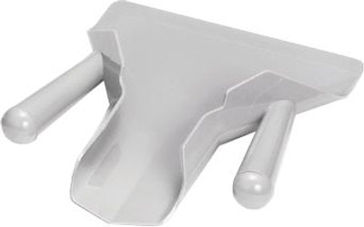 TableCraft PD8 Dual Handle Fry Scoop with Handle in Grey TableCraft PD8 Dual Handle Fry Scoop with Handle in Grey