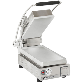 Star PST7IA-120V Panini Grill 7.5" X 14.2" Smooth Aluminum