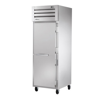 True Manufacturing STR1R-1S-HC Spec Series 1 Section Refrigerator with Solid Door - All Stainless True Manufacturing STR1R-1S-HC Spec Series 1 Section Refrigerator with Solid Door - All Stainless