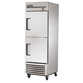 True Manufacturing TS-23-2-HC 1 Section Refrigerator - Half Height Solid Doors - All Stainless True Manufacturing TS-23-2-HC 1 Section Refrigerator - Half Height Solid Doors - All Stainless