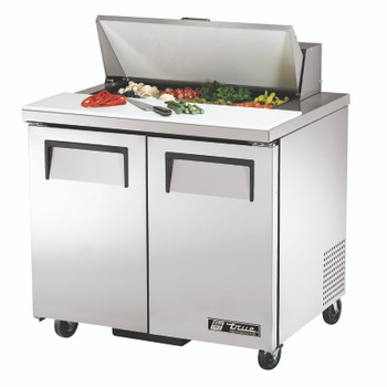 True Manufacturing TSSU-36-08-HC Refrigerated Sandwich Prep Unit 36"