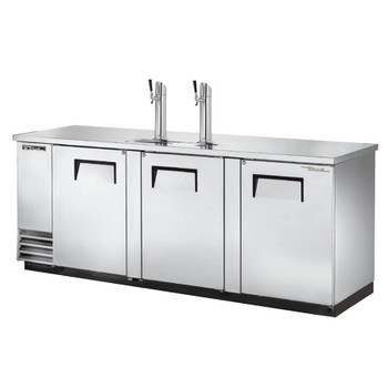 True Manufacturing TDD-4-S-HC Stainless Steel Direct Draw Beer Dispenser 4 Kegs 2 Taps True Manufacturing TDD-4-S-HC Stainless Steel Direct Draw Beer Dispenser 4 Kegs 2 Taps