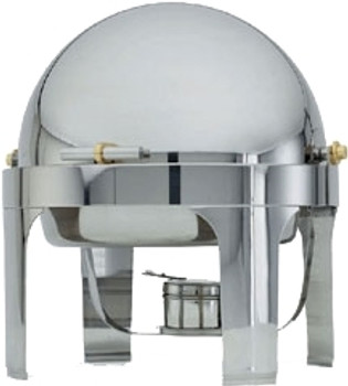 Vollrath 46070 New York Dripless Roll Top Countertop Chafer - Round - 6 Qt Vollrath 46070 New York Dripless Roll Top Countertop Chafer - Round - 6 Qt