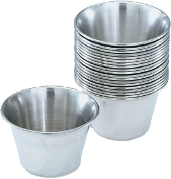 Vollrath 46713 Oyster Cocktail Cup - Stainless Steel - 3 oz. Vollrath 46713 Oyster Cocktail Cup - Stainless Steel - 3 oz.