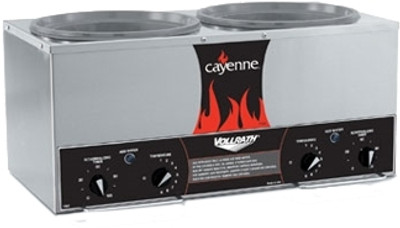 Vollrath 72028 Twin Well 7 Quart Rethermalizer Vollrath 72028 Twin Well 7 Quart Rethermalizer