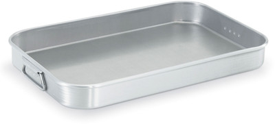 Vollrath Heavy-Gauge 10 Gallon Aluminum Roasting Pan Bottom, 20 x 11.125 x  5.5 inch -- 2 per case.