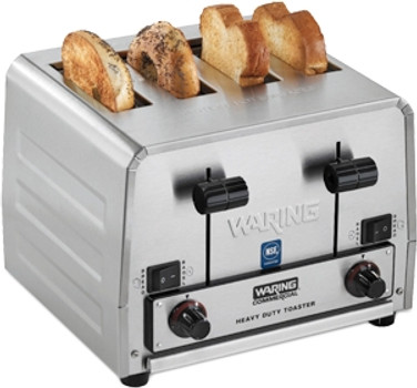 Waring WCT850RC 4-Slice Heavy-Duty Commercial Combination Toaster - 120V Waring WCT850RC 4-Slice Heavy-Duty Commercial Combination Toaster - 120V