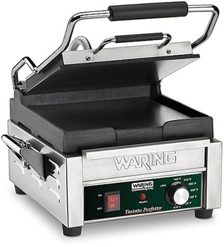 Waring WFG150 Compact Flat Surface Panini Grill - 9.75 x 9.25 Waring WFG150 Compact Flat Surface Panini Grill - 9.75 x 9.25