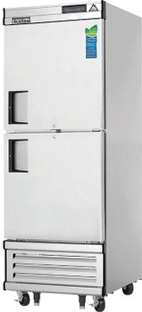 Everest EBWFH2 22 Cu Ft Half Door Reach-In Freezer - Wide Everest EBWFH2 22 Cu Ft Half Door Reach-In Freezer - Wide