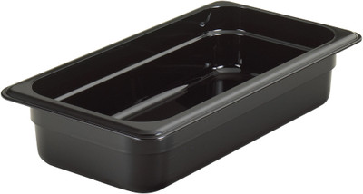Cambro 32HP110 1/3 Size High Heat X-Pan - 2.5" Deep - Black Onyx Cambro 32HP110 1/3 Size High Heat X-Pan - 2.5" Deep - Black Onyx
