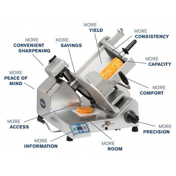 Globe S13 Heavy Duty Manual Slicer - 13"