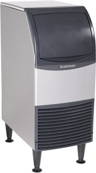 Scotsman CU0715MA-1 80 Lb Undercounter Ice Machine with Bin - Medium Cube - Air Cooled Scotsman CU0715MA-1 80 Lb Undercounter Ice Machine with Bin - Medium Cube - Air Cooled