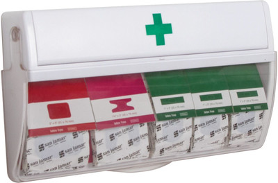 San Jamar MKBD100 Main- Kare Bandage Dispenser San Jamar MKBD100 Main- Kare Bandage Dispenser