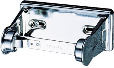 San Jamar R200XC Classic Roll Tissue Holder - Single San Jamar R200XC Classic Roll Tissue Holder - Single