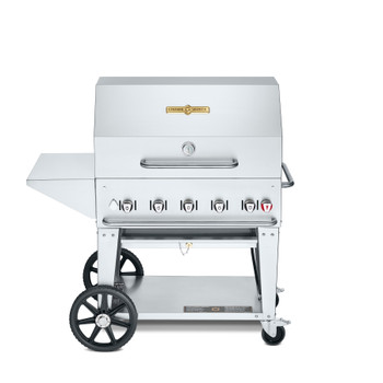 Crown Verity CV-MCB-36PKG-LP 36" Outdoor Mobile Grill with Dome - LP Gas Crown Verity CV-MCB-36PKG-LP 36" Outdoor Mobile Grill with Dome - LP Gas