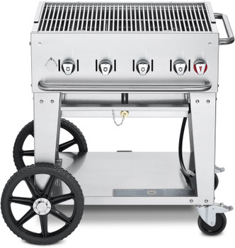 Crown Verity CV-MCB-30LP 28" Outdoor Mobile Grill Crown Verity CV-MCB-30LP 28" Outdoor Mobile Grill